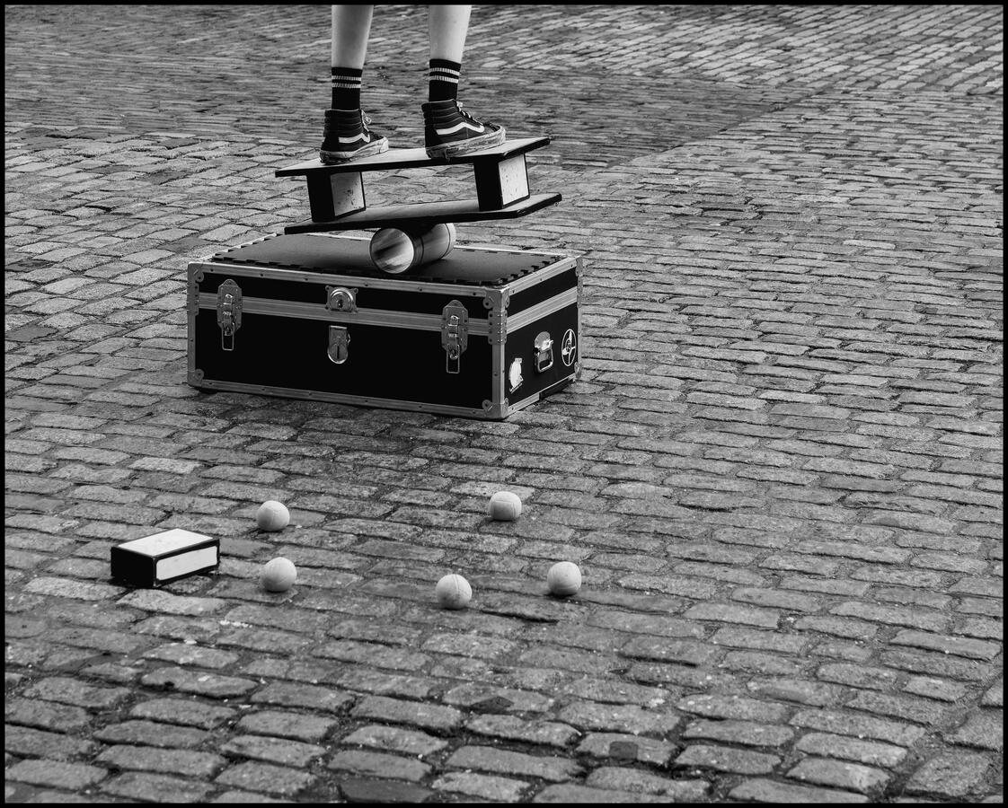 Street performer at Covent Gardens, London